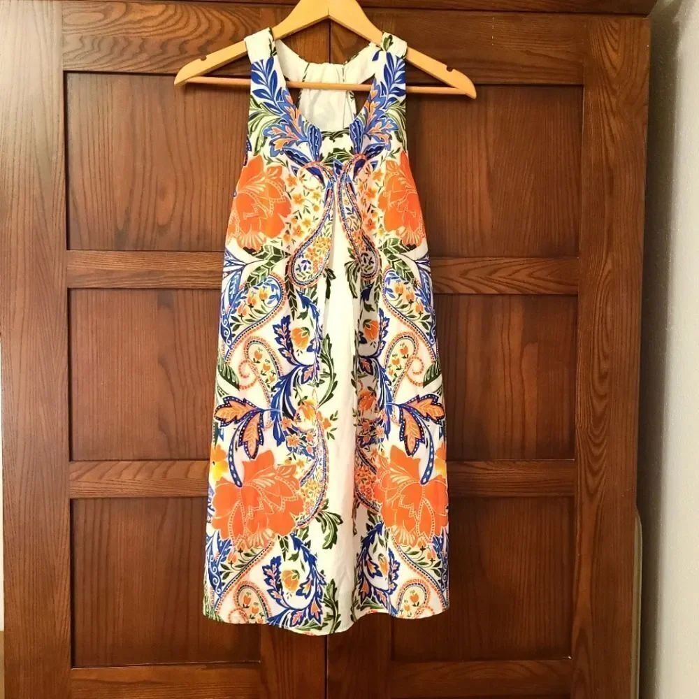 Gianni Bini Floral Paisley Dress Size Small